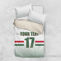 Custom Hungary Ice Hockey Bedding Set White Style Come on Magyars
