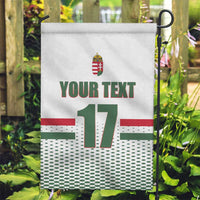 Custom Hungary Ice Hockey Garden Flag White Style Come on Magyars