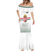 Custom Hungary Ice Hockey Mermaid Dress White Style Come on Magyars