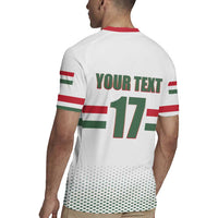 Custom Hungary Ice Hockey Rugby Jersey White Style Come on Magyars