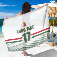 Custom Hungary Ice Hockey Sarong White Style Come on Magyars