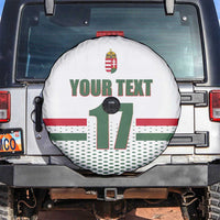 Custom Hungary Ice Hockey Spare Tire Cover White Style Come on Magyars