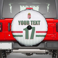 Custom Hungary Ice Hockey Spare Tire Cover White Style Come on Magyars