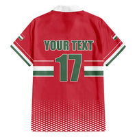 Custom Hungary Ice Hockey Hawaiian Shirt Red Style Come on Magyars