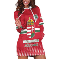 Custom Hungary Ice Hockey Hoodie Dress Red Style Come on Magyars