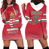 Custom Hungary Ice Hockey Hoodie Dress Red Style Come on Magyars
