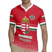 Custom Hungary Ice Hockey Rugby Jersey Red Style Come on Magyars