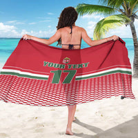 Custom Hungary Ice Hockey Sarong Red Style Come on Magyars
