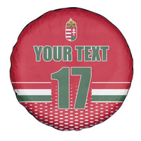 Custom Hungary Ice Hockey Spare Tire Cover Red Style Come on Magyars