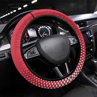 Hungary Ice Hockey Steering Wheel Cover Red Style Come on Magyars
