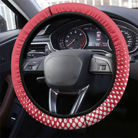Hungary Ice Hockey Steering Wheel Cover Red Style Come on Magyars