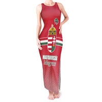 Custom Hungary Ice Hockey Tank Maxi Dress Red Style Come on Magyars