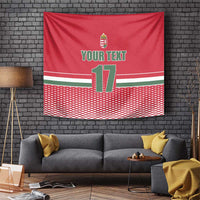 Custom Hungary Ice Hockey Tapestry Red Style Come on Magyars