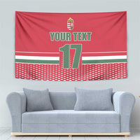 Custom Hungary Ice Hockey Tapestry Red Style Come on Magyars