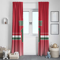 Custom Hungary Ice Hockey Window Curtain Red Style Come on Magyars