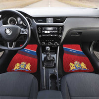 Personalized Netherlands Lion Car Mats Nederland Flag and Coat of Arms