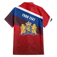 Personalized Netherlands Lion Family Matching Puletasi and Hawaiian Shirt Nederland Flag and Coat of Arms