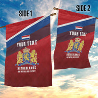 Personalized Netherlands Lion Garden Flag Nederland Flag and Coat of Arms