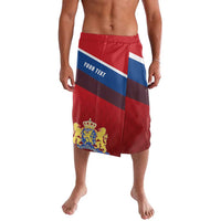 Personalized Netherlands Lion Lavalava Nederland Flag and Coat of Arms