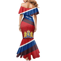 Personalized Netherlands Lion Mermaid Dress Nederland Flag and Coat of Arms