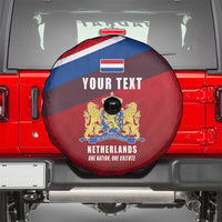 Personalized Netherlands Lion Spare Tire Cover Nederland Flag and Coat of Arms