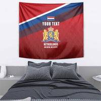Personalized Netherlands Lion Tapestry Nederland Flag and Coat of Arms