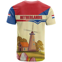 Netherlands Lion and Knight T Shirt Tulips and Windmills