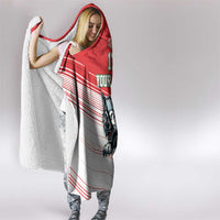 Custom Portugal Rugby Go Champions Hooded Blanket Wolf Mascot Style