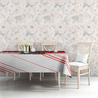 Custom Portugal Rugby Go Champions Tablecloth Wolf Mascot Style