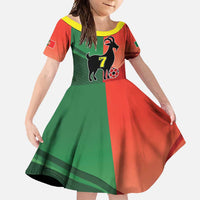 Personalized Portugal 7 Goat Family Matching Off Shoulder Maxi Dress and Hawaiian Shirt Greatest Of All Time Sporty Style