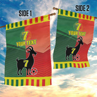 Personalized Portugal 7 Goat Garden Flag Greatest Of All Time Sporty Style