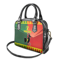 Personalized Portugal 7 Goat Shoulder Handbag Greatest Of All Time Sporty Style