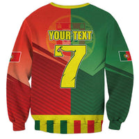 Personalized Portugal 7 Goat Sweatshirt Greatest Of All Time Sporty Style