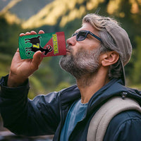 Personalized Portugal 7 Goat 4 in 1 Can Cooler Tumbler Greatest Of All Time Red Green Vintage