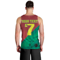 Personalized Portugal 7 Goat Men Tank Top Greatest Of All Time Red Green Vintage
