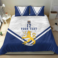 Custom Finland Ice Hockey We are Champions Bedding Set Sporty Style Come on Leijonat