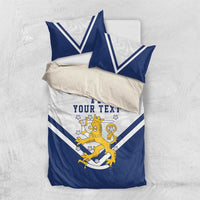 Custom Finland Ice Hockey We are Champions Bedding Set Sporty Style Come on Leijonat