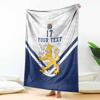 Custom Finland Ice Hockey We are Champions Blanket Sporty Style Come on Leijonat