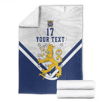 Custom Finland Ice Hockey We are Champions Blanket Sporty Style Come on Leijonat