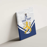 Custom Finland Ice Hockey We are Champions Canvas Wall Art Sporty Style Come on Leijonat