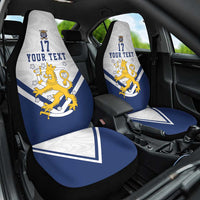 Custom Finland Ice Hockey We are Champions Car Seat Cover Sporty Style Come on Leijonat