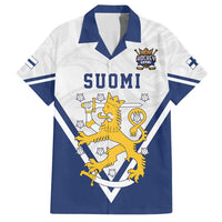 Custom Finland Ice Hockey We are Champions Hawaiian Shirt Sporty Style Come on Leijonat