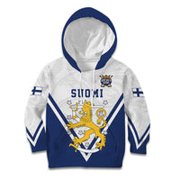 Custom Finland Ice Hockey We are Champions Kid Hoodie Sporty Style Come on Leijonat