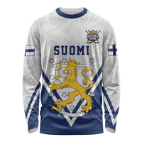 Custom Finland Ice Hockey We are Champions Long Sleeve Shirt Sporty Style Come on Leijonat