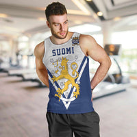 Custom Finland Ice Hockey We are Champions Men Tank Top Sporty Style Come on Leijonat