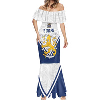 Custom Finland Ice Hockey We are Champions Mermaid Dress Sporty Style Come on Leijonat