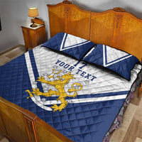 Custom Finland Ice Hockey We are Champions Quilt Bed Set Sporty Style Come on Leijonat