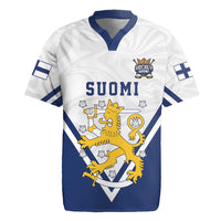 Custom Finland Ice Hockey We are Champions Rugby Jersey Sporty Style Come on Leijonat