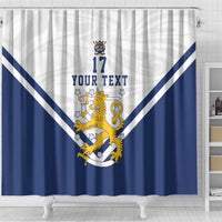 Custom Finland Ice Hockey We are Champions Shower Curtain Sporty Style Come on Leijonat