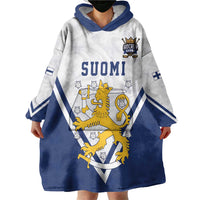 Custom Finland Ice Hockey We are Champions Wearable Blanket Hoodie Sporty Style Come on Leijonat